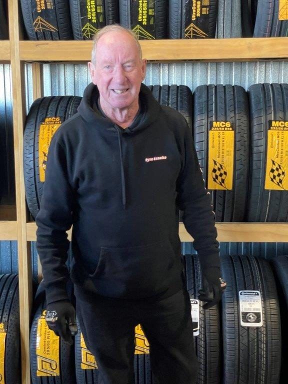 David Baird, tyre specialist at Tyre Tracks